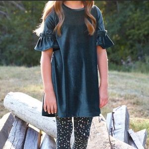 NWT Matilda Jane PARTY IN BLUE Velour Dress 10 Velvet Holiday Christmas